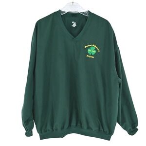 Seamus McBanets Dogtown Pullover Windbreaker Green Shamrock Golf Irish Outdoor